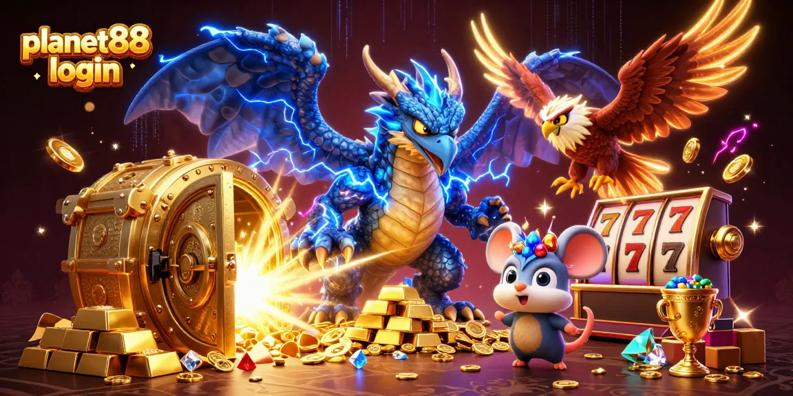 Experience the excitement of winning jackpots with planet88 login in this vibrant casino scene.