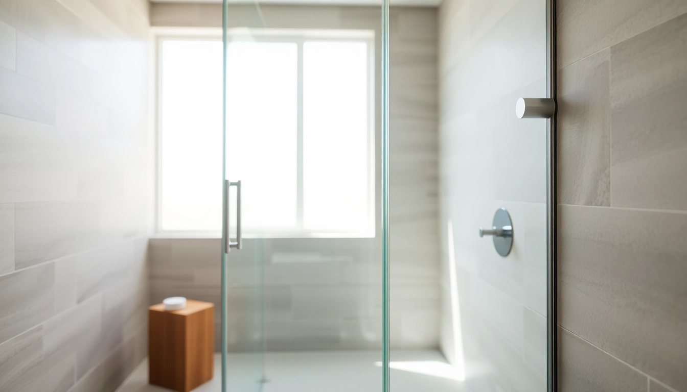 Install a stunning shower screen sliding door that enhances your bathroom's modern aesthetics.