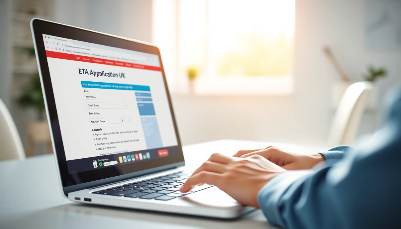 Complete your eta application uk seamlessly in a modern office environment with user-friendly technology.
