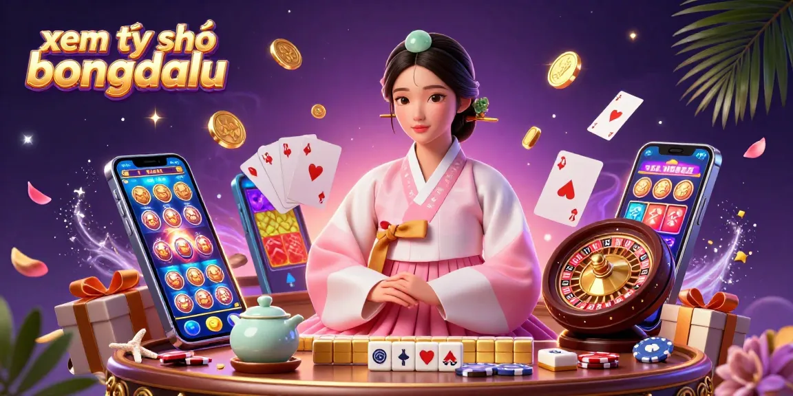 Experience xem tỷ số bongdalu with vibrant gambling scenes featuring colorful slot games and serene interactions.