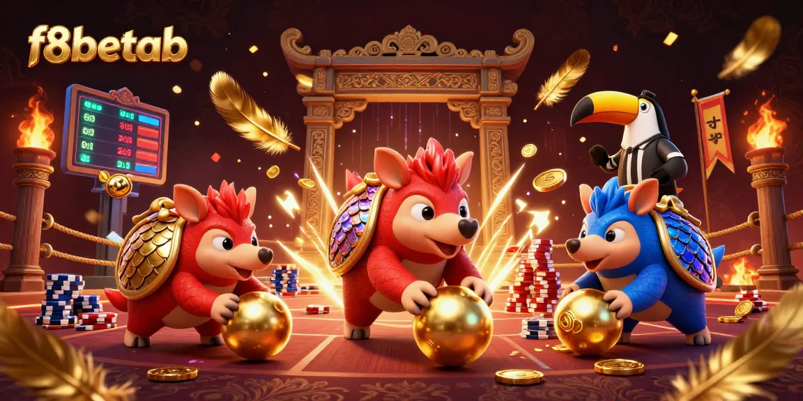 Experience thrilling f8betab gameplay with rival pangolins in an action-packed digital casino.