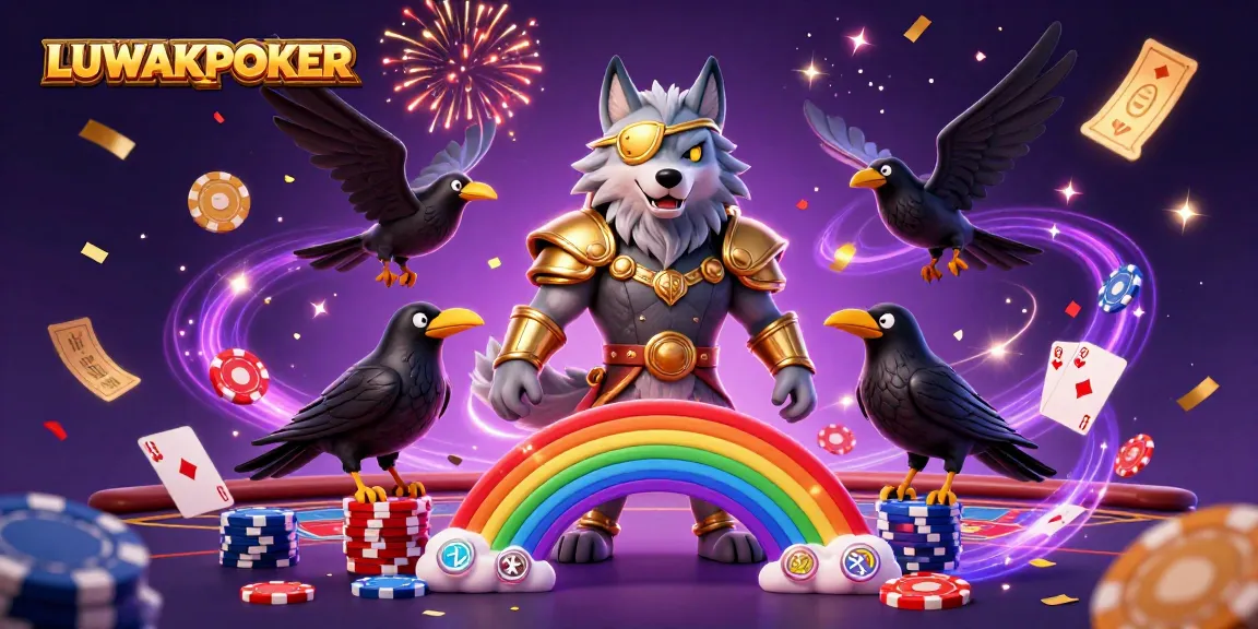 LUWAKPOKER promotes an exciting poker experience, featuring vibrant game elements and dynamic action.