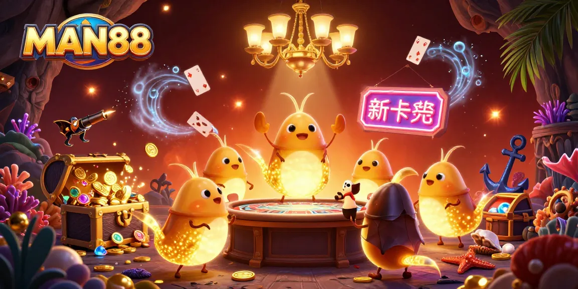 Experience thrilling wins at MAN88 with vibrant glowworms illuminating the cave casino scene.