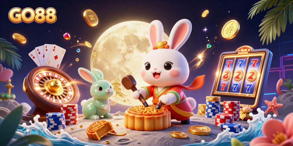 Experience winning opportunities with GO88's unique gambling elements in a vibrant casino scene.