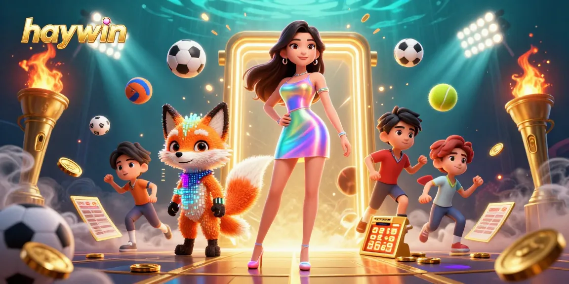 Experience winning opportunities with haywin's thrilling gambling adventure featuring dynamic sports elements.