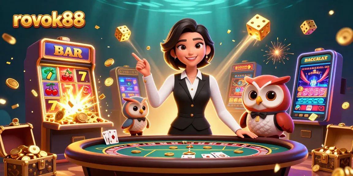 Play exciting games at rokok88 with a captivating casino atmosphere and rich visual elements.