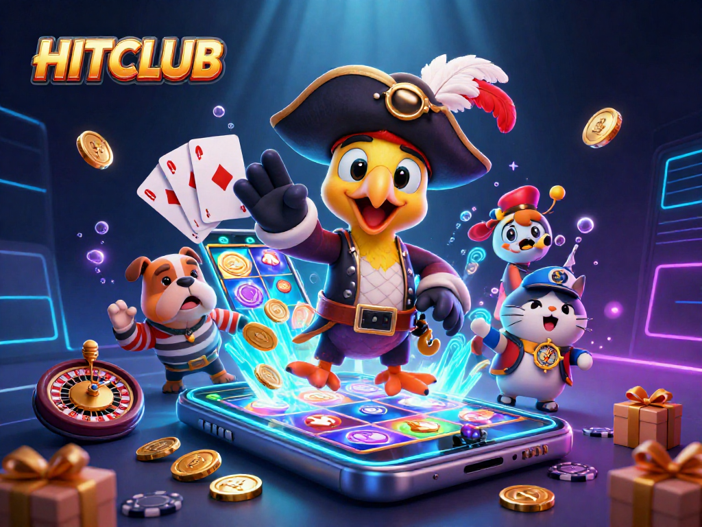 Play engaging slot games at HITCLUB with thrilling visuals and win dynamic prizes.