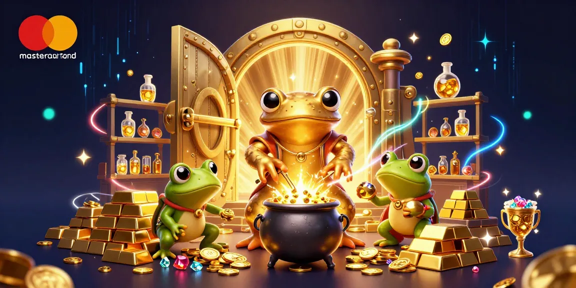 Engage with mastercard credit card casinos featuring captivating 3D characters in a magical setting.