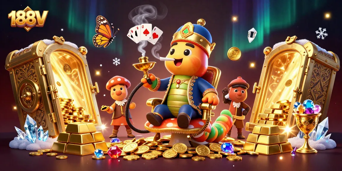 Experience thrilling gameplay at 188V with vibrant visuals capturing the excitement of casino action.