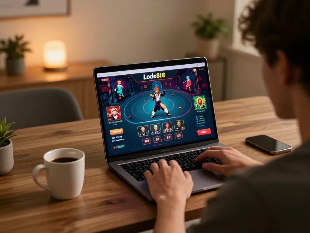 Engaging gameplay on Lode88 online platform with live dealer, highlighting interactive betting action.
