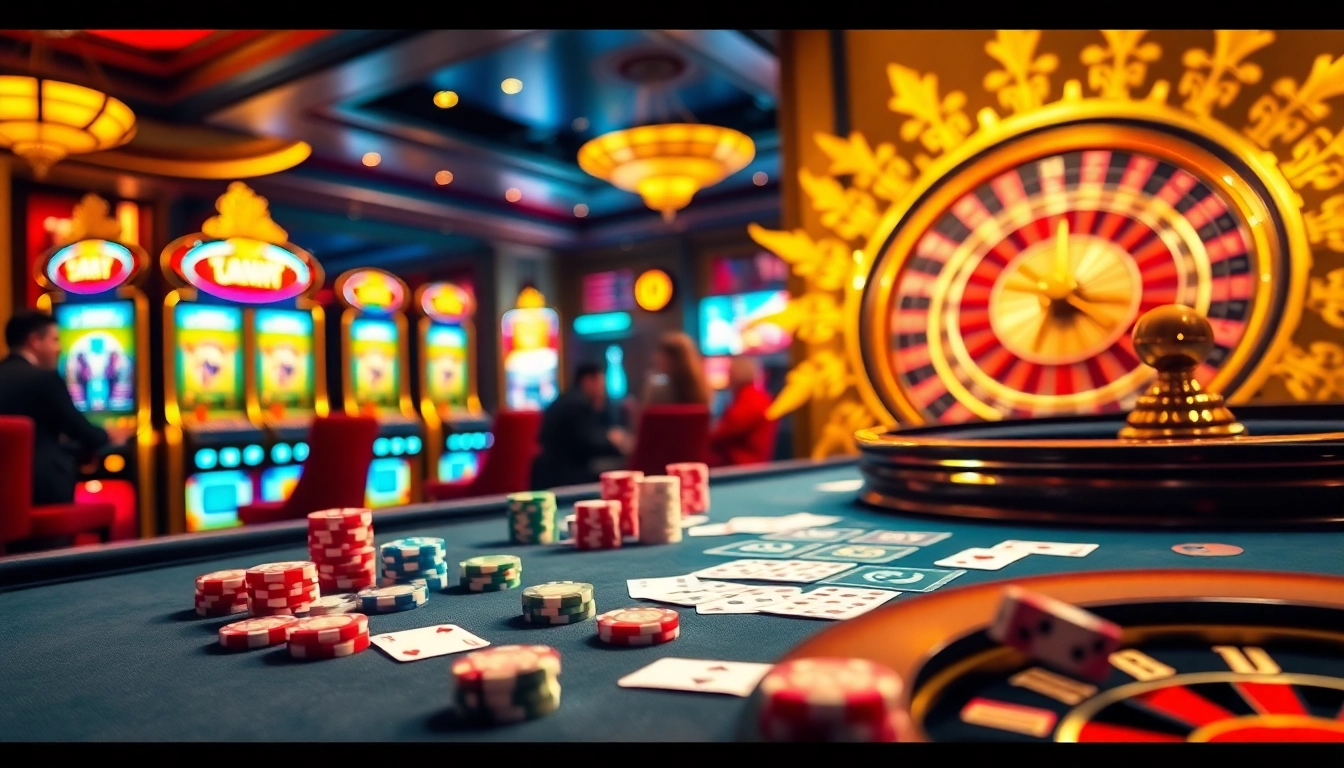 Engaging casino experience with poker chips and cards showcasing gambling excitement at https://ae888a.ru.com/.