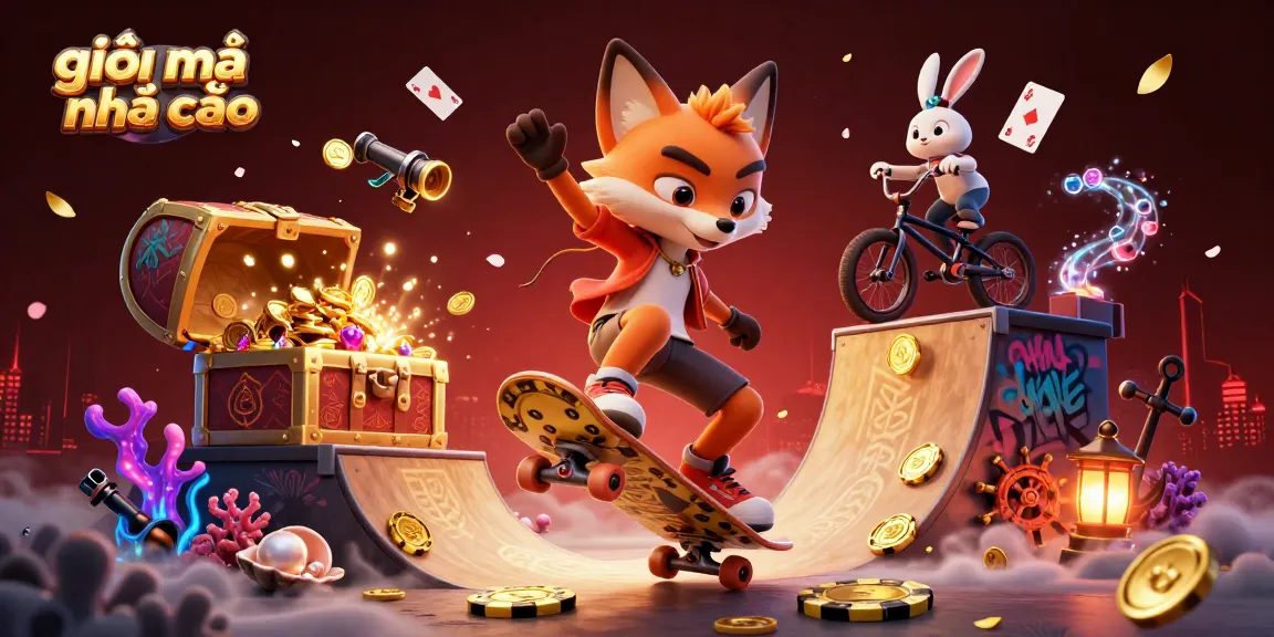 Experience strategic gameplay at giải mã nhà cái with animated characters celebrating casino excitement.