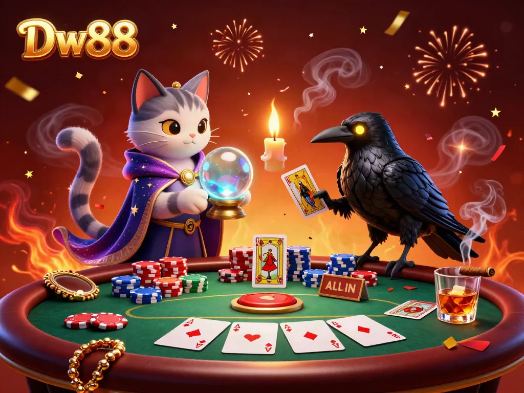 Experience thrilling action at Dw88, where vibrant poker games come alive with mystical characters and energetic gameplay.