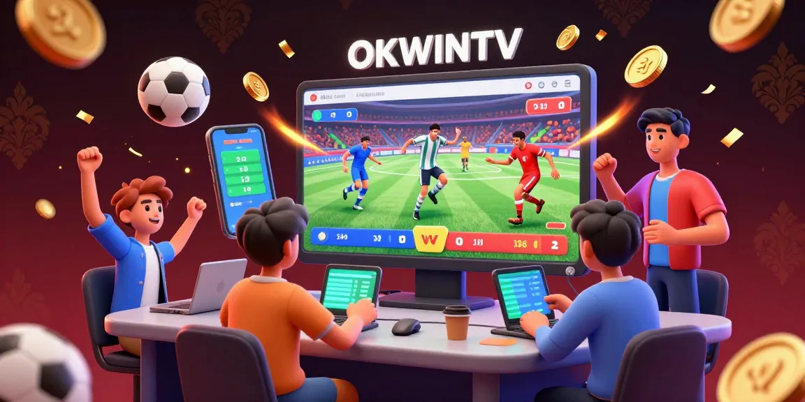 Engage with thrilling sports betting on OKWINTV, enjoying real-time match data analysis and excitement.