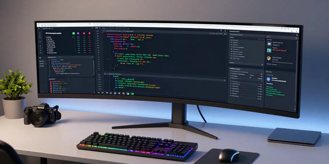 IPTV subscription reseller platform dashboard in a modern developer workspace showcasing advanced software development technologies.