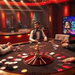 Experience the excitement of gaming at https://hz88mie.com with vibrant casino visuals showcasing poker tables and live dealers.