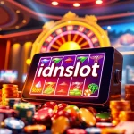 Experience thrilling gameplay at idnslot with vibrant online slot machines and casino elements.