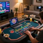 Nohu90 player enjoying a thrilling roulette game online with live dealer.