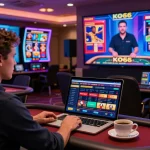 Engaging live casino experience on https://ko66a.uk.com/ featuring games and vibrant graphics.