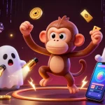 Experience nohu's captivating casino adventure as a mischievous poltergeist juggles in a ghostly scene.