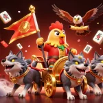 Experience SHBET's thrilling casino gaming in a vibrant, action-packed 3D illustration.