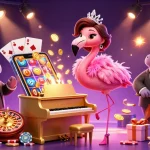 Spin exciting reels at Sin88 featuring vibrant casino elements and a lively atmosphere.