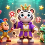 Experience the vibrant scene showcasing rr88 có uy tín không with lively characters and dynamic gaming elements.