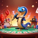 Engage in thrilling online gaming at gg88 with dynamic 3D characters and vibrant casino elements.