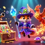 Experience thrilling adventures at 9bet88 with mystical characters and vibrant casino elements.