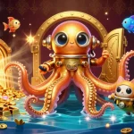 Experience thrilling wins with SC88 Game's adventurous ocean of treasures in this vibrant casino scene.