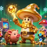 Enjoy engaging gameplay at Da 88 with a whimsical illustration of a magical casino scene.