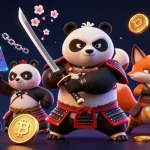 Engage with MAN88, a premium gambling experience featuring a dynamic scene of samurai panda, ninja fox, and magical tanuki.