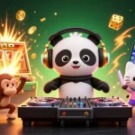 Experience thrilling gameplay with nk88, featuring vibrant 3D characters and casino-inspired elements.
