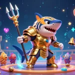 Engage in thrilling games at ea88s1, featuring colorful 3D characters and vibrant casino elements.