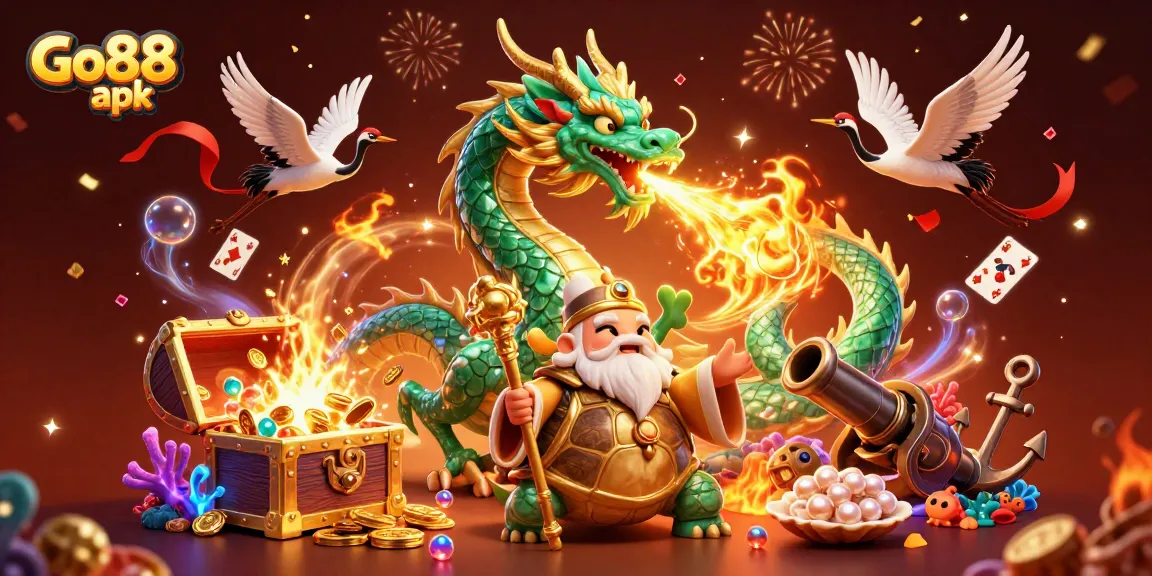 Experience exhilarating wins through Go88 apk with captivating fantasy characters and rich casino themes.