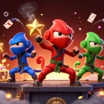 Engage with giải mã nhà cái as ninja chameleons and treasure elements create a vibrant online casino atmosphere.