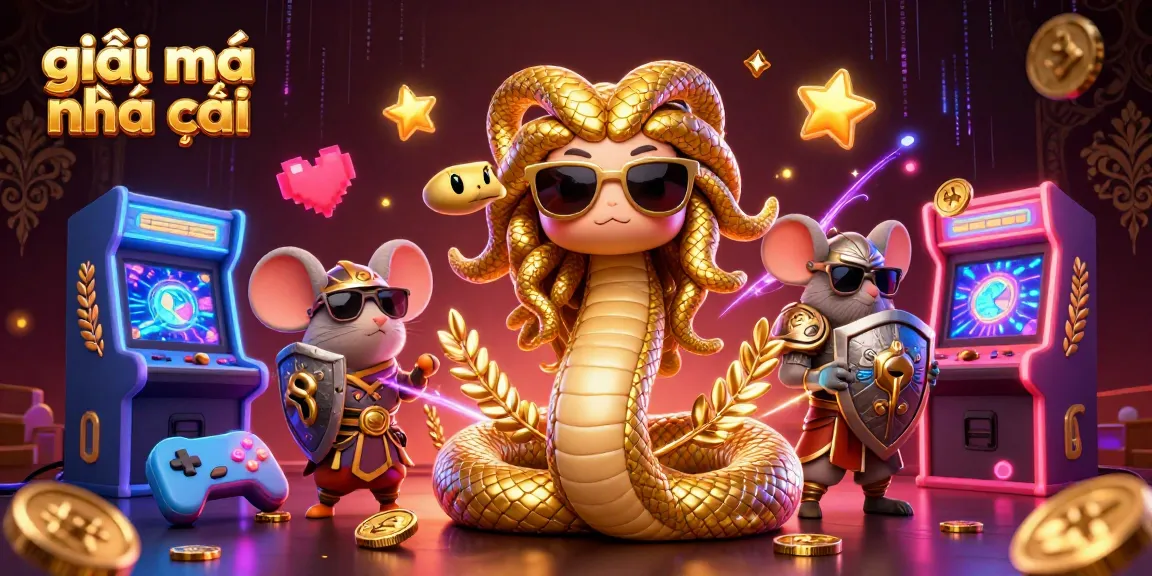 Experience the exciting world of giải mã nhà cái through this vibrant casino-themed illustration.