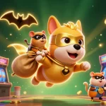 Experience the thrill of hay with a superhero dog and hamster in a vibrant 3D casino adventure.