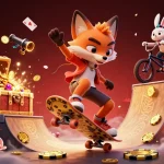 Experience strategic gameplay at giải mã nhà cái with animated characters celebrating casino excitement.