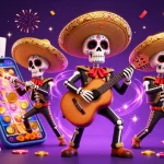 ZBET players enjoying colorful slots and festive mariachi vibes through exciting gameplay